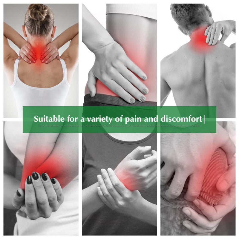 Knee Pain Relief Patches 48 PCs,MQUPIN Pain Wormwood Relief Patch Plaster Warming Moxibustion,Up to 24h No Side Effect,Natural Herbal Patch for Arthritis Neck Shoulder Muscle Muscle Joint Pain Relief - NewNest Australia