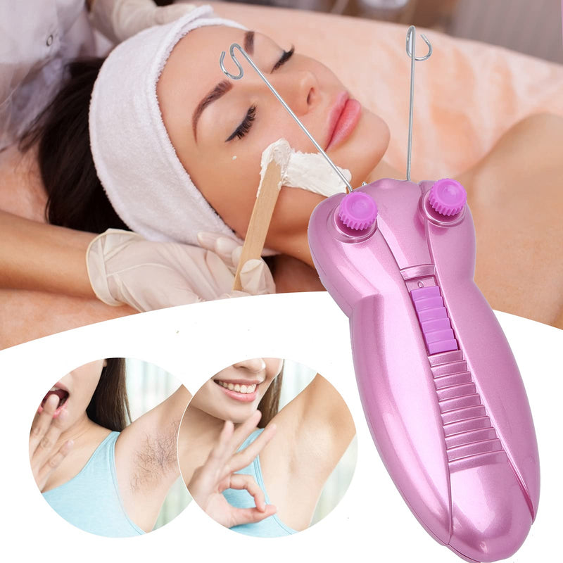 Women's facial hair remover, facial hair remover, electric hair removal with thread, epilator, face hair remover thread for face and chin, facial threading hair removal - NewNest Australia