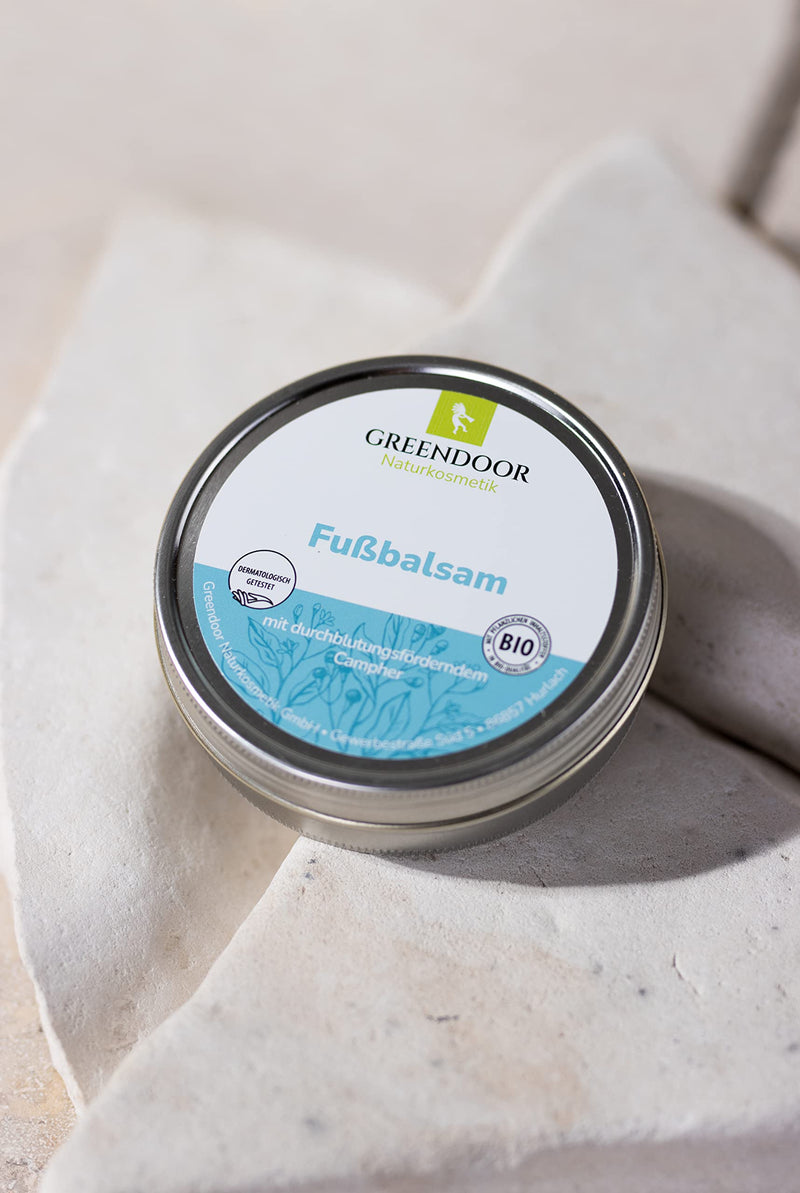 Greendoor Foot Balm With Bio Cocoa Butter, Buy Now The Comparative Winner, Foot Cream + Scratch Ointment, 4-Times The Yield, Natural Cosmetics, Foot Balm, Foot Care Cream - NewNest Australia