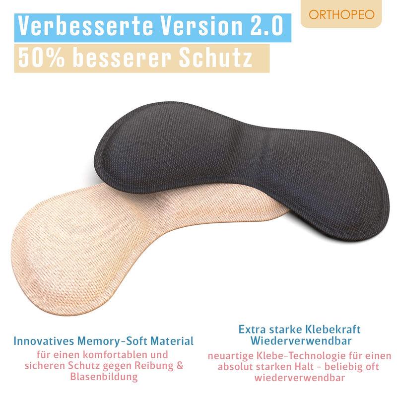 Orthopeo¬© Premium Heel Pads [6 Pairs] - Improved Concept - Innovative Heel Cushion Heel Protector - Protection Against Friction And Bubbles - Heel Spur Heel Support Pad For Too Large Shoes - NewNest Australia