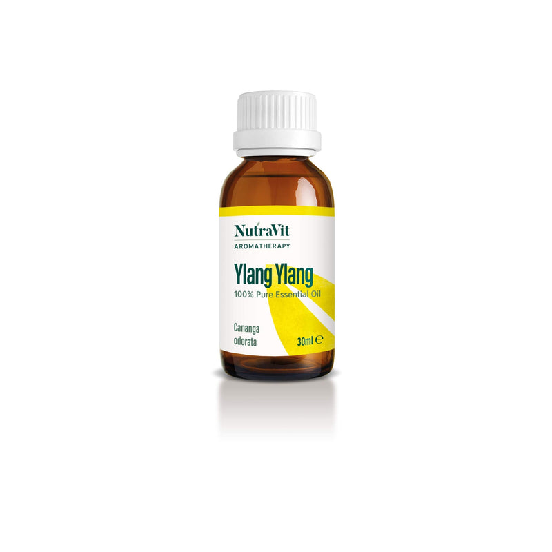 NutraVit - Madagascan Ylang Ylang Oil | 100% Pure Ylang Ylang Essential Oil - 30ml - Therapeutic Grade Aromatherapy Oil - Diffuser, Humidifier, Massage, Stress Relief & Hair Growth - NewNest Australia