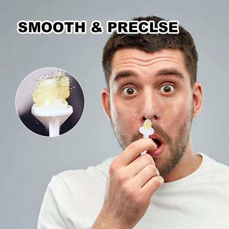 Pack Of 100 Nose Wax Sticks, Nose Hair Waxing Set, Disposable Nose Hair Removal, Nose Wax Men, Applicator Set For Nostril Cleaning, Hair Removal Without Shaving - NewNest Australia