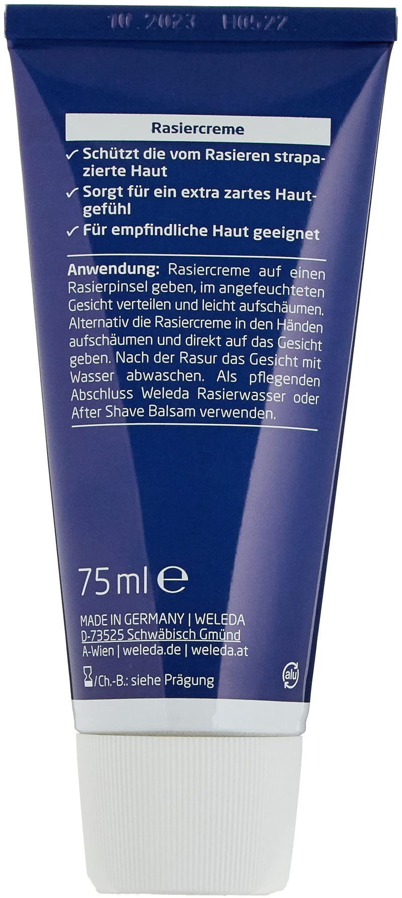 Weleda shaving cream 75 ml - NewNest Australia