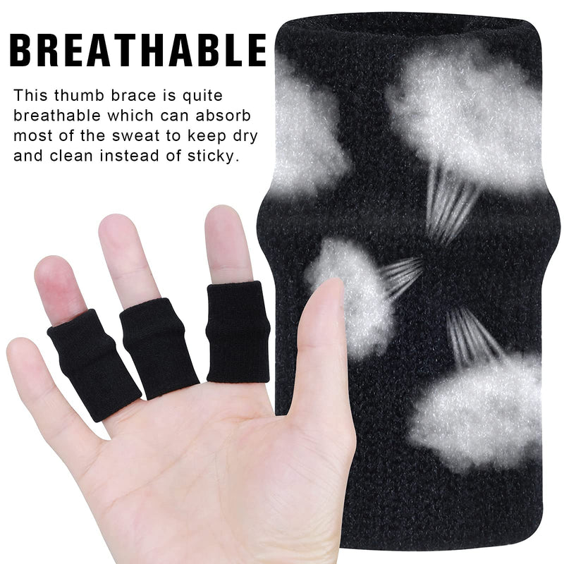 ASTER 10 Finger Splint Trigger Finger Splint Protectors Thumb Braces Support Elastic Finger Splint Compression Protector Braces for Relieving Pain Arthritis Aids - NewNest Australia