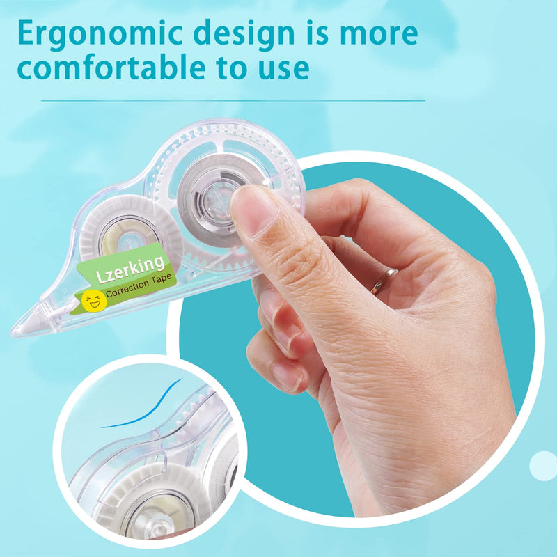 Correct Correction Tape,White,32-Count,Transparent Dispenser Shows How Much Tape is Remaining - NewNest Australia