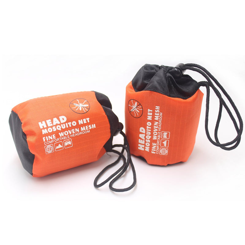 Mosquito Head Nets Gnat Repellant Head Netting for No See Ums Insects Bugs Gnats Biting Midges from Any Outdoor Activities, Works over Most Hats Comes with Free Stock Pouches (3pcs, Grey) - NewNest Australia