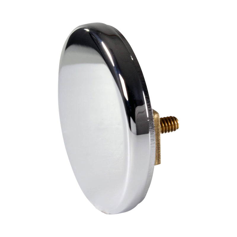 Westbrass Floating No-Hole Overflow Faceplate, Polished Chrome, D980R-26 - NewNest Australia