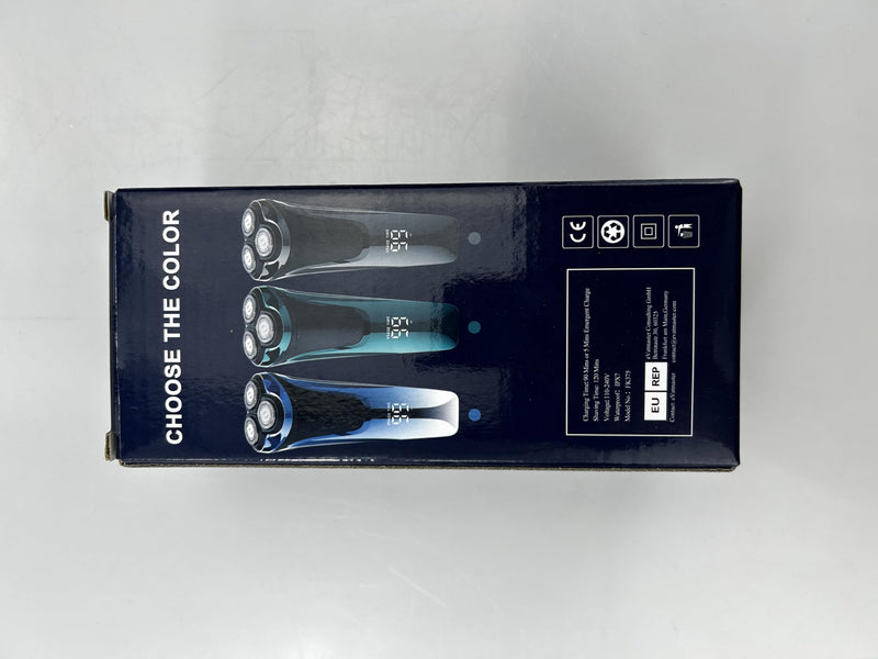 Men'S Electric Razor With 3 Replacement Heads, Wet And Dry Shaver, Electric Shaver With Pop-Up Trimmer, 99 Minutes Running Time, Beard Trimmer, Led Display, Travel Case - NewNest Australia