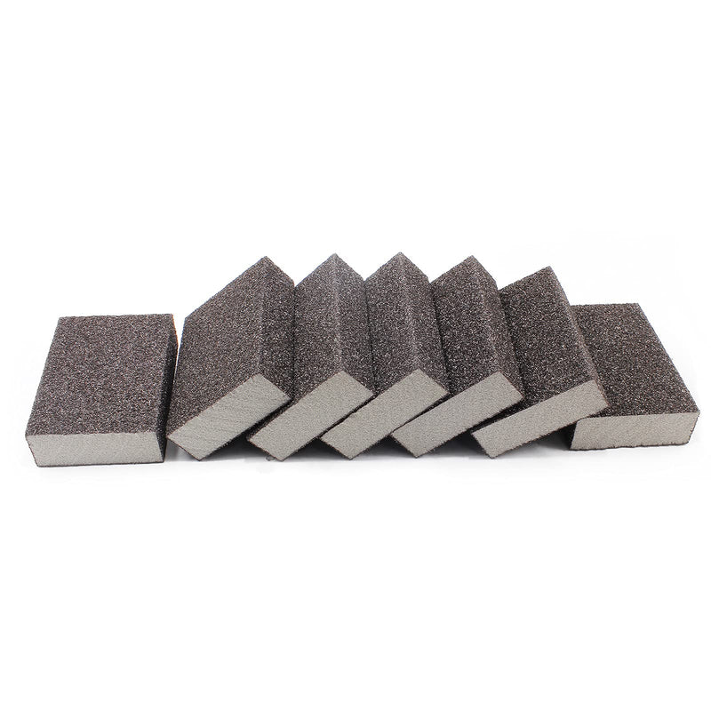 Jersvimc 36 Grit Coarse Sanding Block - 12Pcs, Wet Dry Sanding Sponge Foam Sandpaper Block Washable & Reusable Sandpaper Sponge for Drywall Wood Plastic Metal Furniture 36 Grit(Coarse) - NewNest Australia