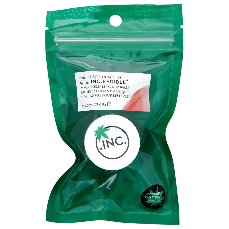 INC.redible Taking it Easy Magic Hemp Lip Scrub Turned Tinted Balm, Soft Blush, 7 kg - NewNest Australia