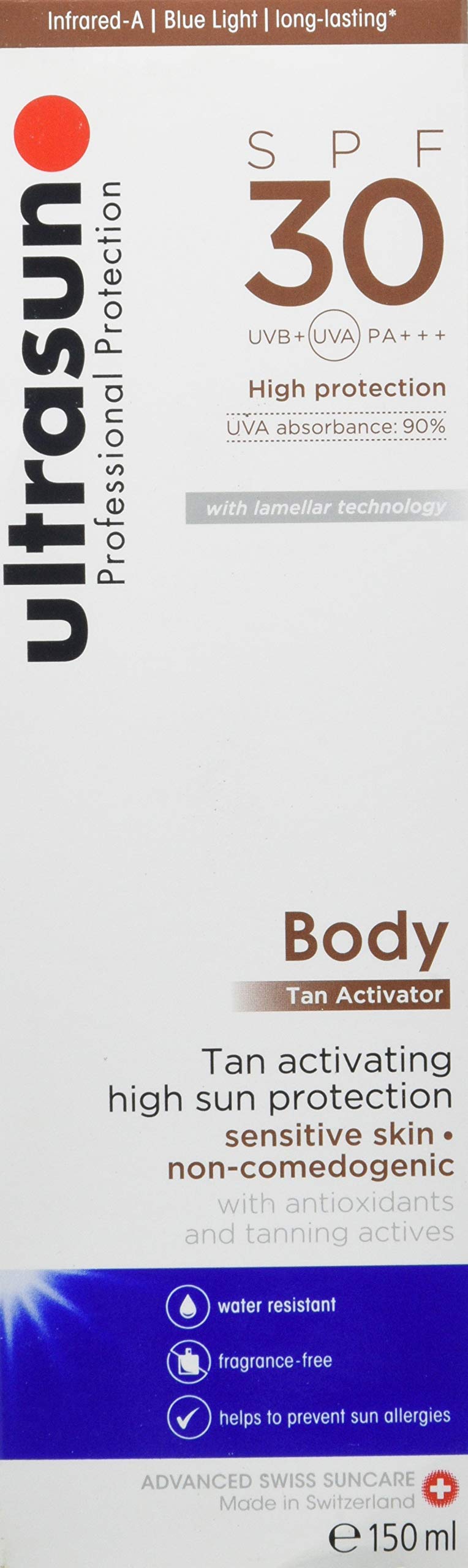 Ultrasun SPF30 Tan Activator Body 150ml - NewNest Australia