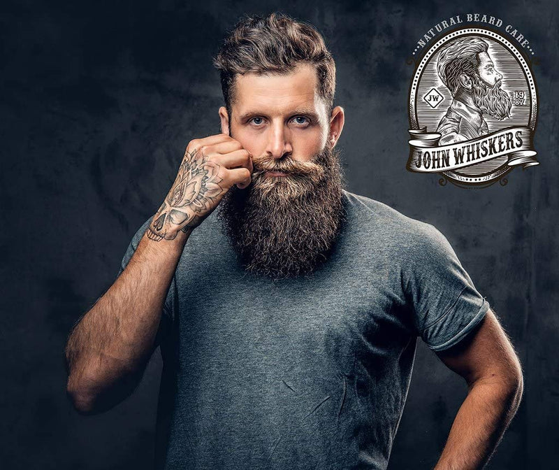 John Whiskers Beard Oil Made in Germany - 50ml - Best Quality Oils for a Soft and Healthy Beard - Vegan & Sweetly Tart Fragrance 50ml (Pack of 1) - NewNest Australia