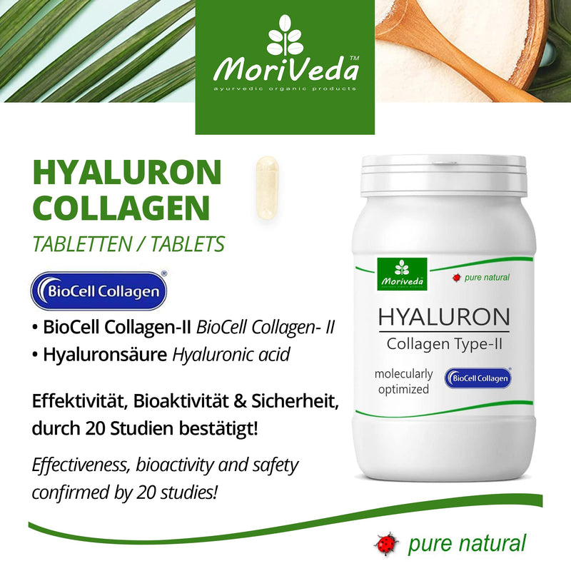 Moriveda Np-Vital Biocell Collagen Capsules 1000 Mg, 60 Pieces I Contains Collagen Ii & Hyaluronic Acid With High Bioavailability I For Skin, Hair & Joints (1 Monthly Pack) 60 Pieces (Pack Of 1) - NewNest Australia