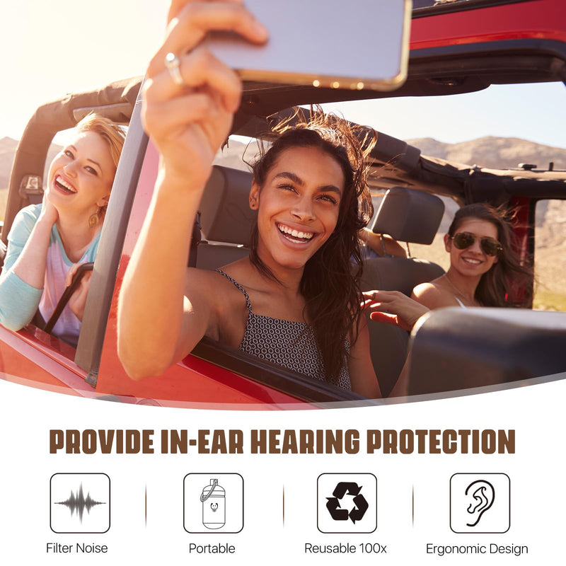Ear Plugs For Sleeping 2 Pairs, Ear Protection Ear Plugs Against Snoring - Soft Silicone Sleep Plugs Dampens Noise Reusable For Work, Travel - Adult Child Small Ear Plugs - NewNest Australia