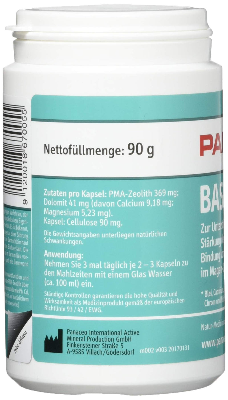 Panaceo Basic Detox Capsules 180pcs. - NewNest Australia