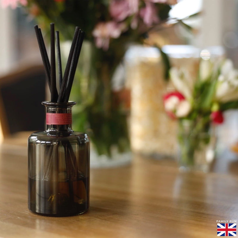 Ziffs Home® 120 Black Fibre Reed Diffuser Sticks - 20cm x 4mm - Thick Diffuser Reeds Sticks - Diffuser Sticks for Diffuser Oils Fragrance Refill - Fibre Reeds for Diffusers - NewNest Australia