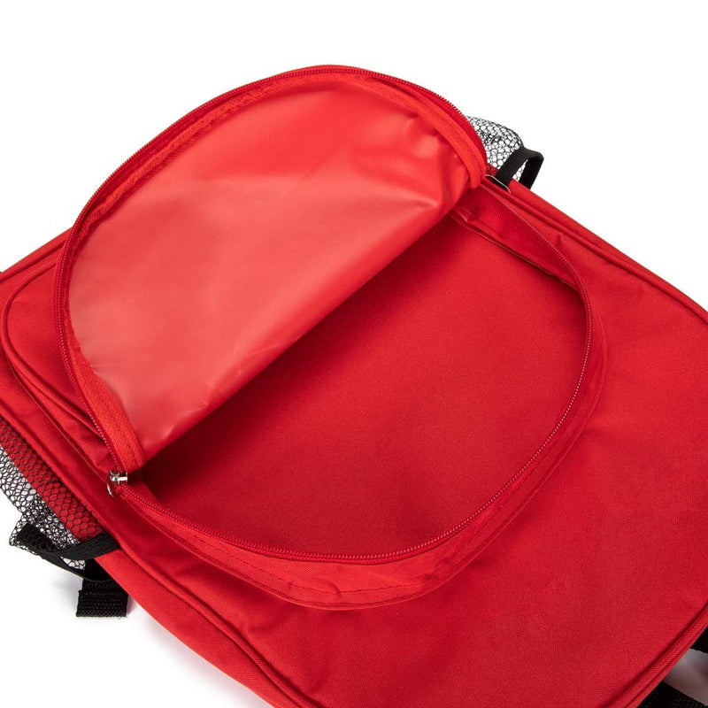 Jipemtra Red Emergency Bag First Aid Backpack Empty Medical First Aid Bag Treatment First Responder Trauma Bags For Cycling Hiking Trips Camping Daycare, Red Qz - NewNest Australia