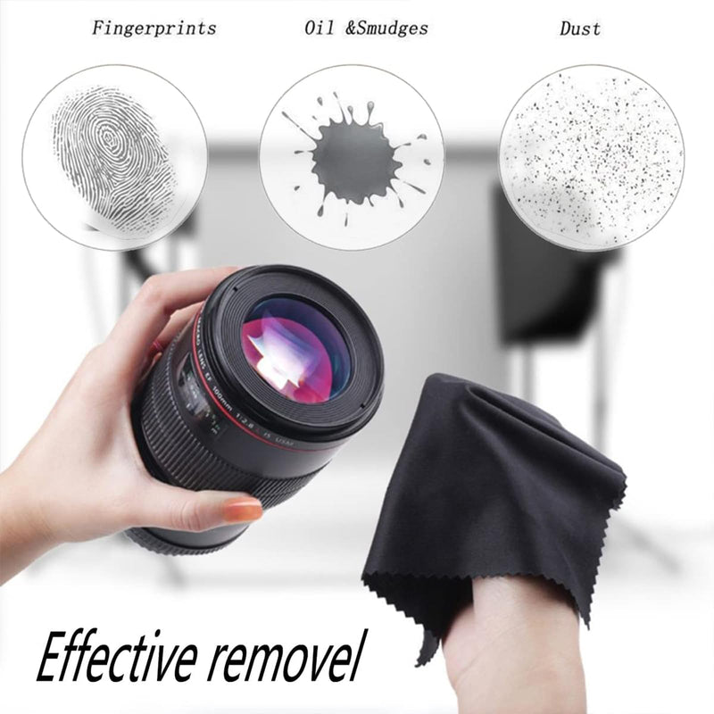 Glasses cleaning cloths, 15 pieces glasses cleaning cloths in 5 colors: microfiber cloths for wiping and cleaning glasses, cell phones, cameras, screens and other surfaces. - NewNest Australia