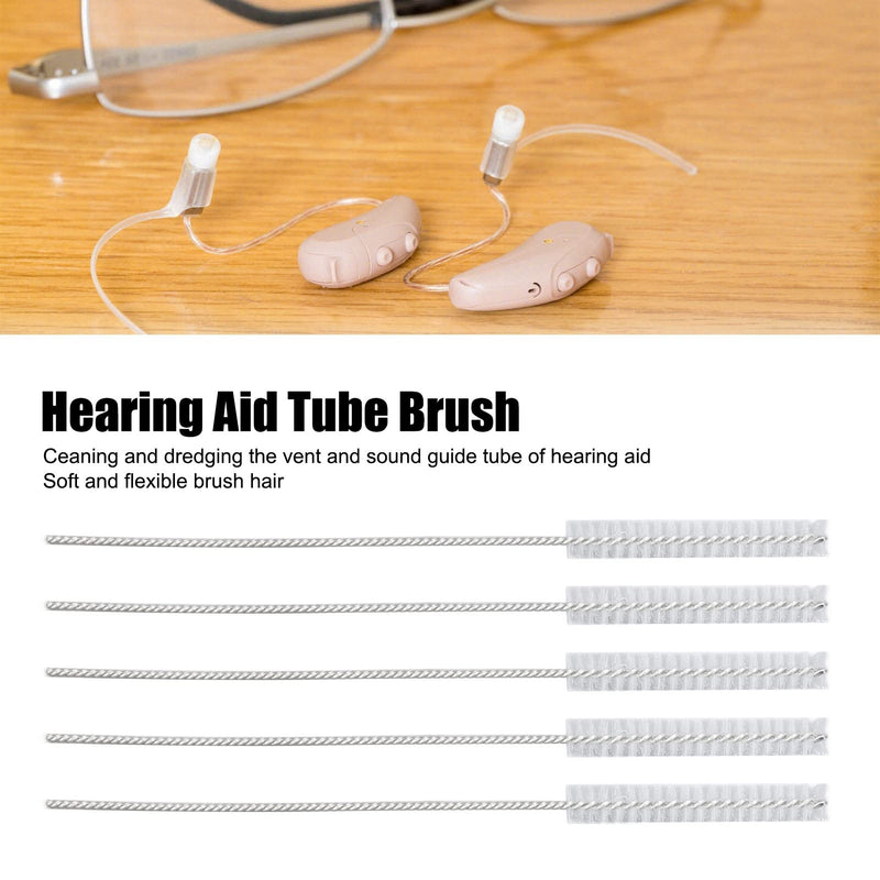 Pack Of 10 2.5 Mm Hearing Aid Cleaning Kits, Cleaning Brush For Hearing Aids, Hearing Aid Fan Brush, Professional Nylon Hair Hearing Aid Pipe Cleaning Tool Accessories - NewNest Australia