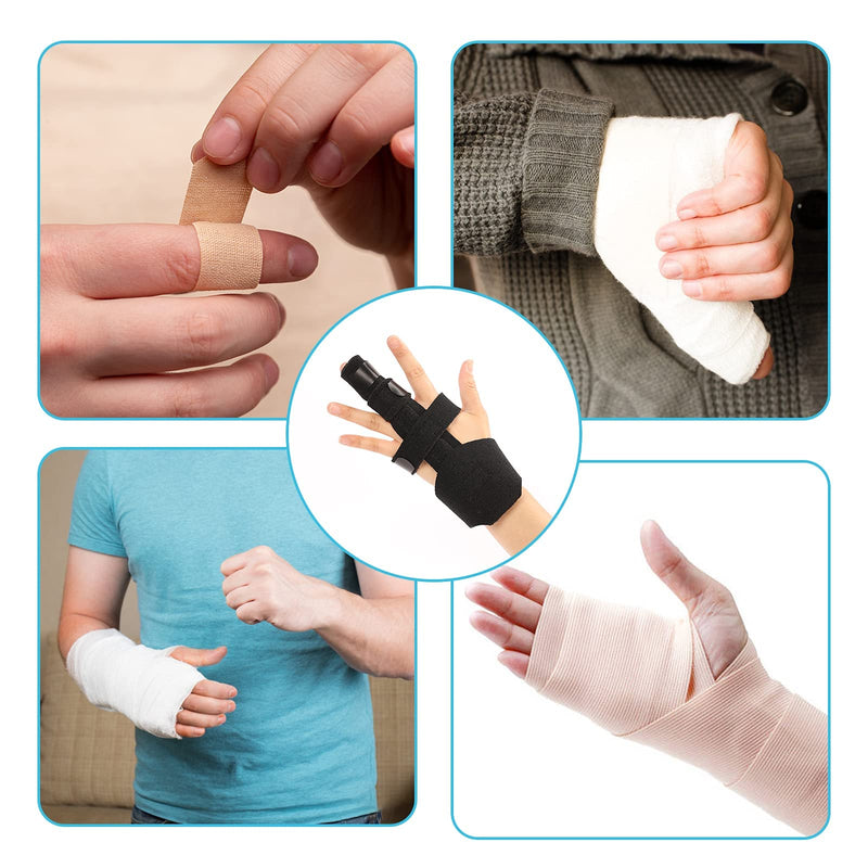 Finger Splint Middle Finger Index Finger Small Finger Ring Finger Splint For Immobilization Finger Orthosis Finger Bandages Splints & Loops For Finger Support - NewNest Australia