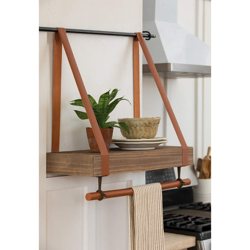 Realeather, Black Leather Strip, 1.5"x42" - NewNest Australia