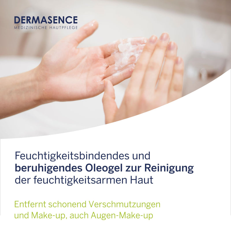 DERMASENCE Hyalusome cleansing gel, 100 ml - mild, moisturizing facial cleansing for dry skin - based on vegetable oils and - moisturizing - ideal for make-up removal - NewNest Australia