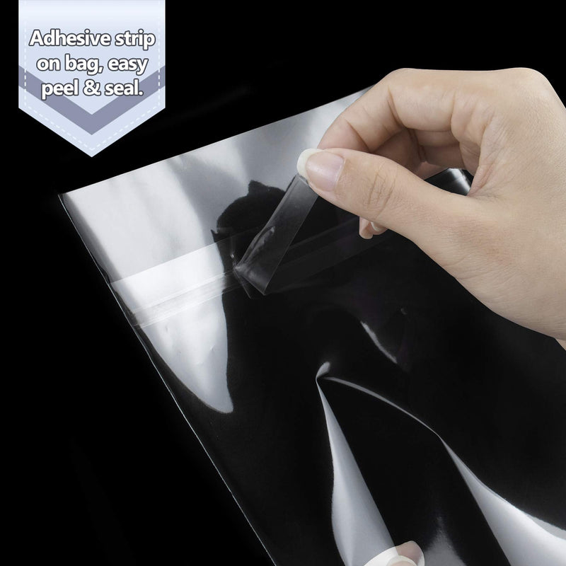 Golden State Art, Pack of 50 Acid-Free Crystal Clear Sleeves Storage Bags for Framing Mats Mattes (8 3/8 x 10 1/8 inches) 8x10 - NewNest Australia