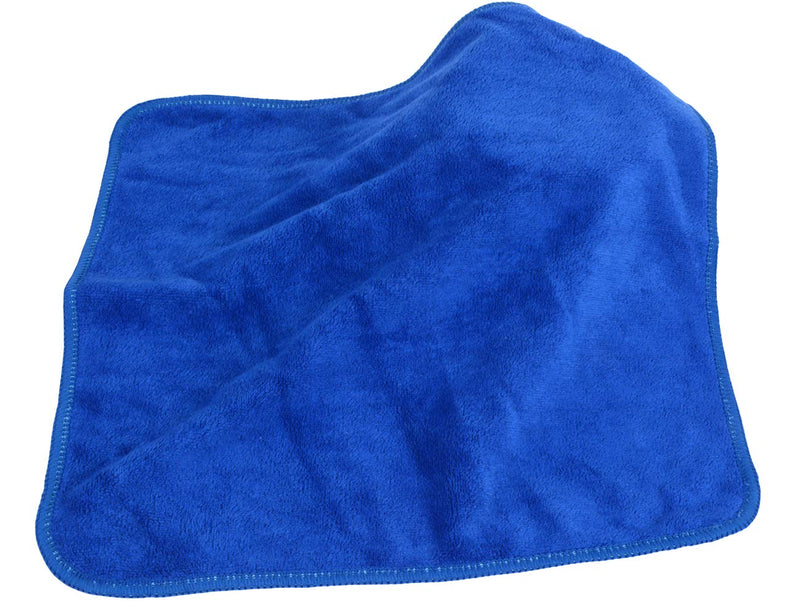 NewNest Australia - Sinland Microfiber Facial Cloths Fast Drying Washcloth 12inch x 12inch (Pack of 2, Blue) Pack of 2 