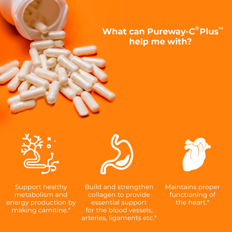 Jigsaw Health Pureway-C Plus with L-Lysine and Quercetin, 120 Capsules - NewNest Australia