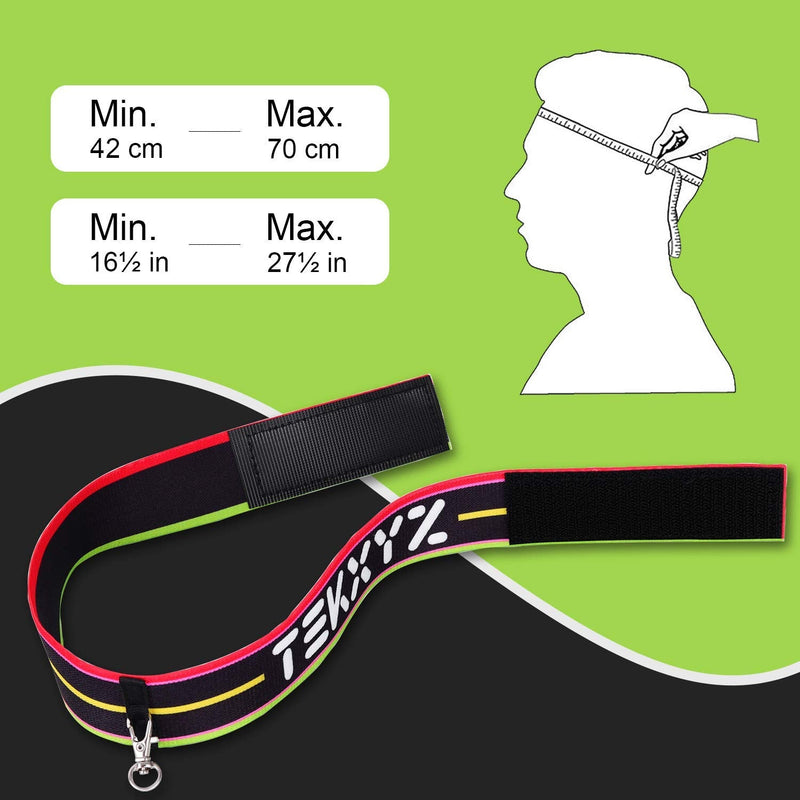 TEKXYZ Boxing Reflex Ball, 2 Difficulty Levels Boxing Ball with Headband, Perfect for Reaction, Agility, Punching Speed, Fight Skill and Hand Eye Coordination Training Black/Red - NewNest Australia