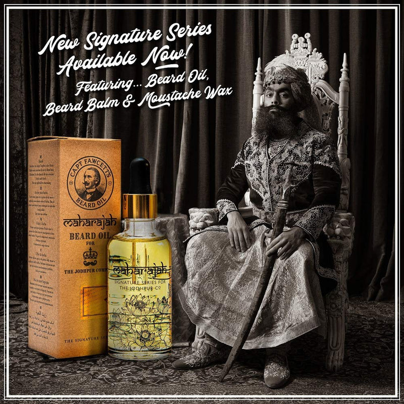 CAPTAIN FAWCETT Maharaja mustache wax 15 ml musk, rose, cedar 15 ml (pack of 1) - NewNest Australia