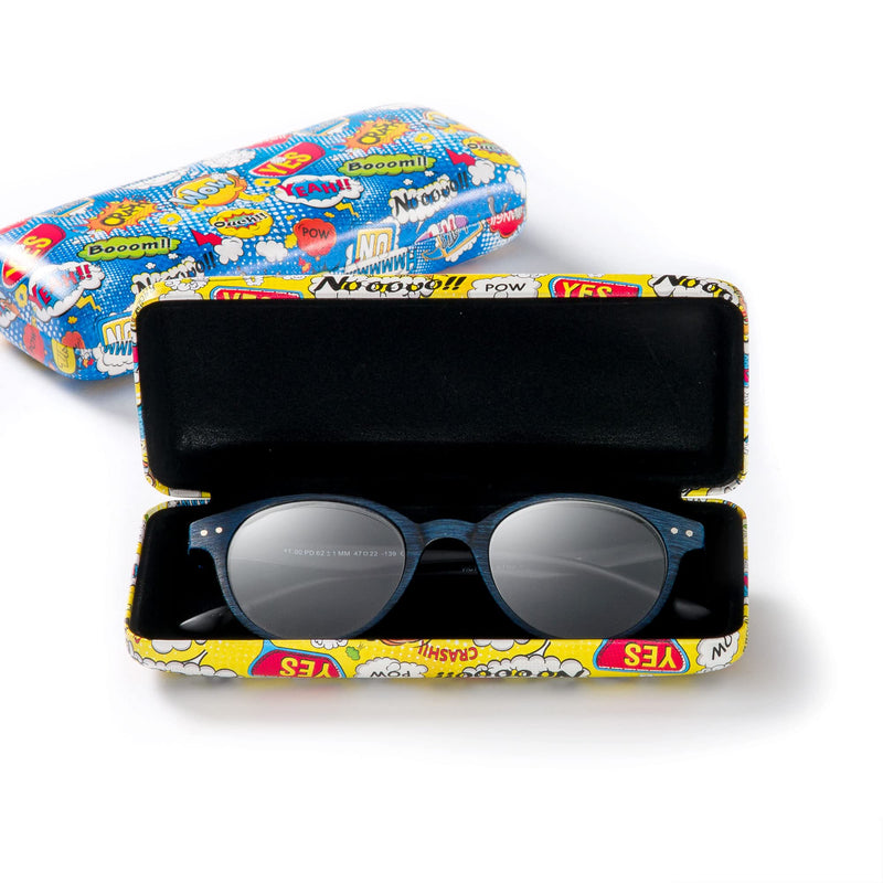 FEFI - Stable hard case glasses case COMIC yellow - NewNest Australia