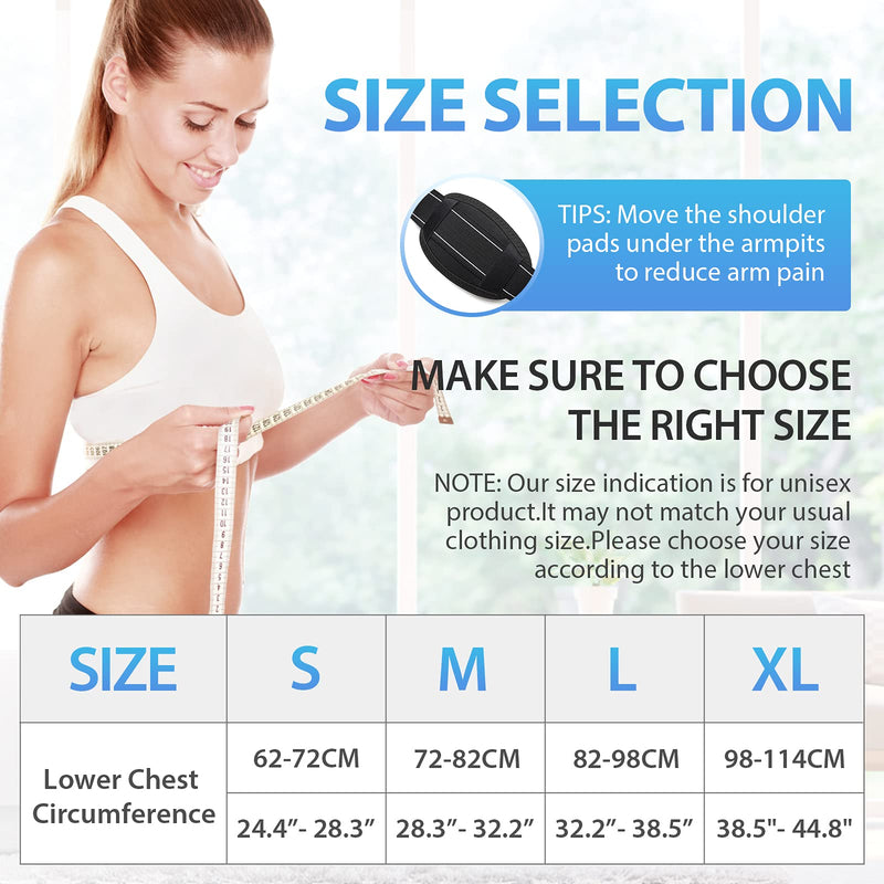 AVIDDA Posture Corrector for Men Women, Back Brace with Replaceable Support Plate, Breathable and Adjustable Back Support Providing Pain Relief from Back, Neck & Shoulder XL XL (Pack of 1) - NewNest Australia