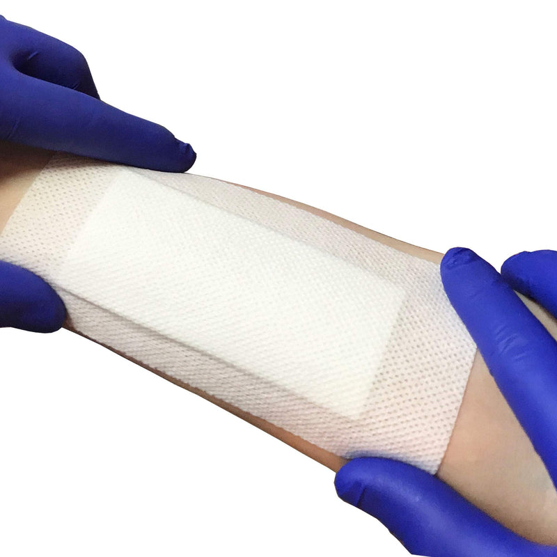 Pack of 10 Cutiderm Adhesive Sterile Wound Dressings - Suitable for cuts and grazes, Diabetic Leg ulcers, venous Leg ulcers, Small Pressure sores (80mm x 150mm) - NewNest Australia