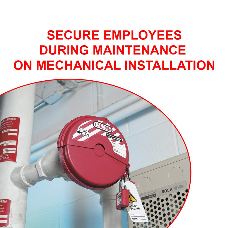 Master Lock 410RED Lockout Tagout Safety Padlock with Key Red– NewNest ...