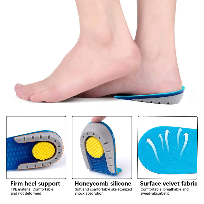 Altartar Heel Spur Inserts, Orthopedic Gel Insoles, Heel Pads For Shoes, Heel Protection, Silicone, Women, Men, Heel Wedge, Heel Lift, 25 Mm, For Relieving Plantar Fasciitis - NewNest Australia