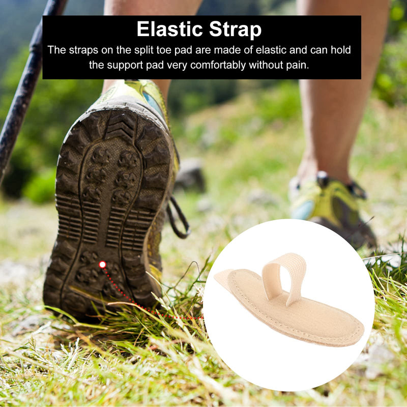 Hammer Toe Cushion, Adjustable Toe Cushion Corn Pads Adjustable Hammer Toe Splint Toe Corrector Separators for Crooked Toes, Claw and Overlapping Toes (Left Foot) Left Foot - NewNest Australia