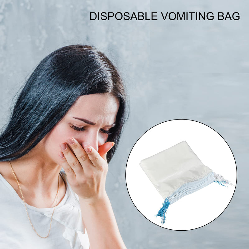 Disposable Vomit Bags Throw Up Bags Sick Bags for Car Travel Waterproof Leakproof Vomiting Bag Suitable for Pregnant Women Traveling Motion Sick Children Vomiting - NewNest Australia