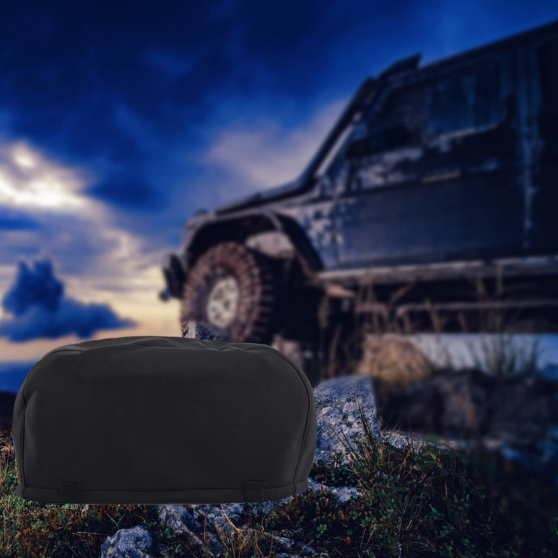 Winch Cover,Waterproof Winch Dust Cover,Heavy Duty Winch Protective Cover with Drawstring,Weather Resistant Dust Cover for Electric Winches up to 12000 lbs (12000lbs Winch Cover) 12000lbs Winch Cover - NewNest Australia