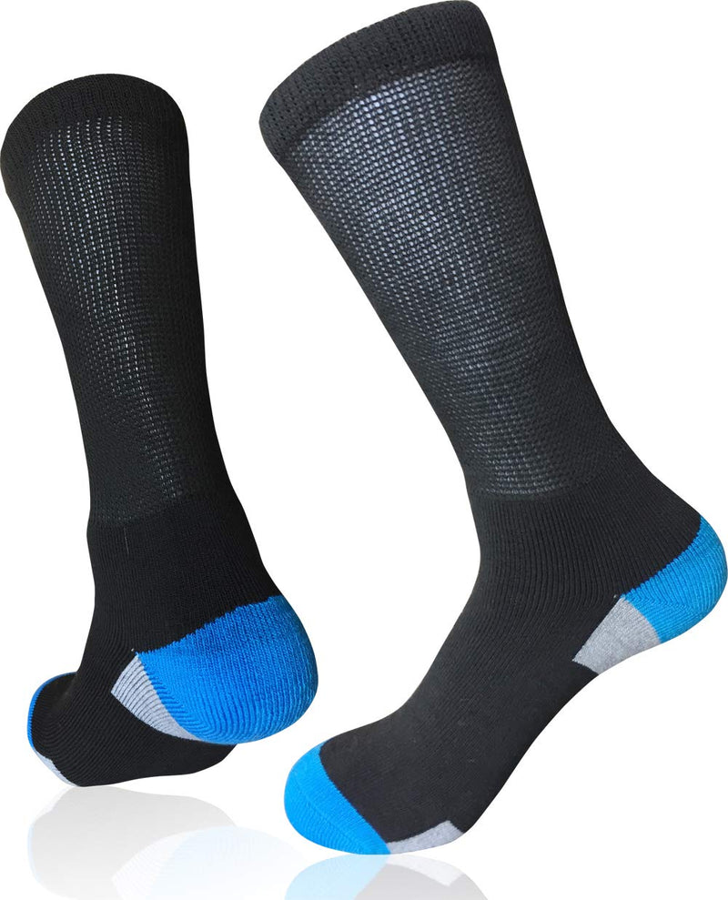 Womens Diabetic Athletic Crew Socks Non Binding Moisture Cushioned Running Workout Socks for Sports and Daily Casual Wear Size 9-11 - NewNest Australia