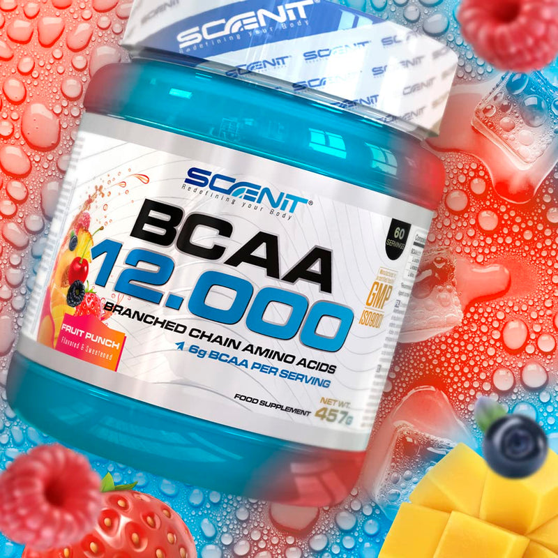 Bcaa Powder - Bcaa - Bcaa 12,000-457 G - Bcaa Drink - Bcaa Amino Acids - Bcaa Amino Acids Powder - Amino Acids - Amino Acids - Amino Acids Powder - Amino Acids Bcaa (Fruit Punch) - NewNest Australia