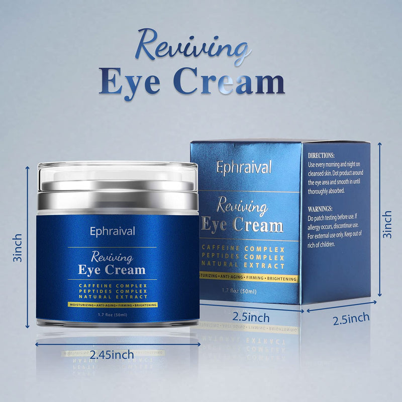 Men's Eye Cream | Anti-aging Caffeine Eye Cream for Men | Brightens, Reduces Puffiness, Dark Circles, and Fine Lines | Hydrating Daily Eye Treatment for Men - NewNest Australia