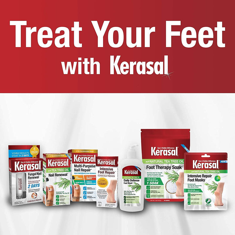 Kerasal Daily Defense Foot Wash Daily Cleanser with Tea Tree Oil , 12 Ounce - NewNest Australia