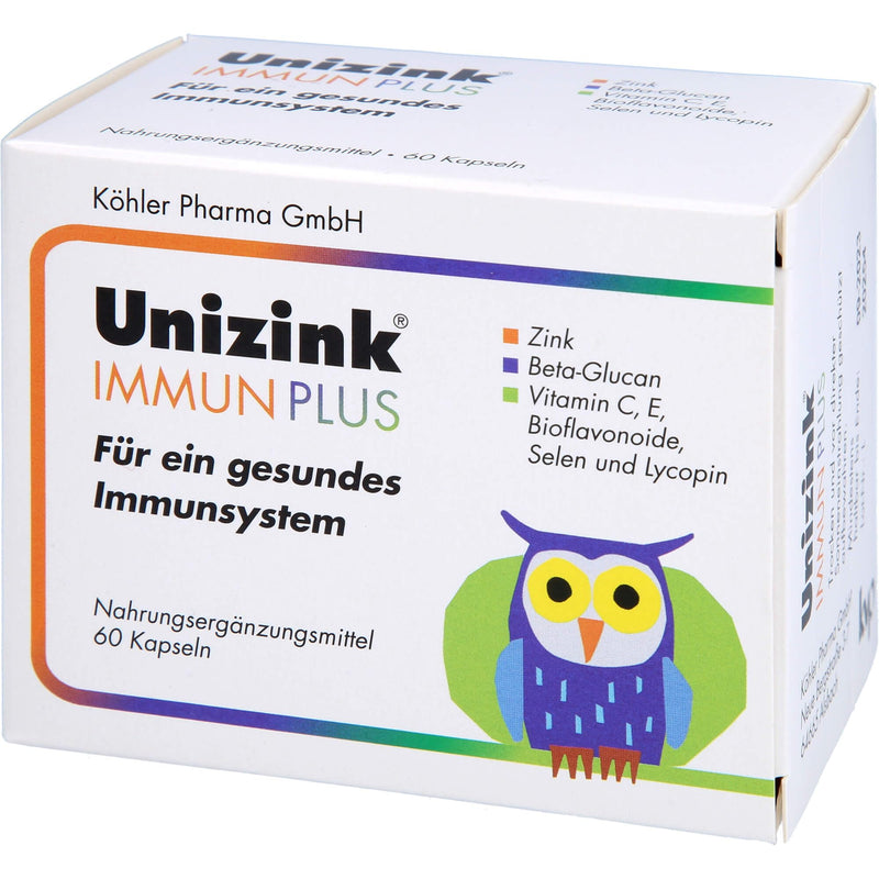 Unizink Immune Plus capsules - NewNest Australia