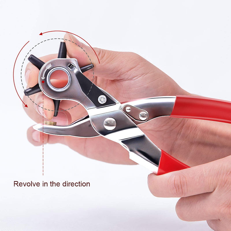 Hole Punch, NEU MASTER Heavy Duty Leather Hole Puncher for Belts, Watch Bands, Straps, Dog Collars, Saddles, Shoes, Fabric, DIY Home or Craft Projects - NewNest Australia