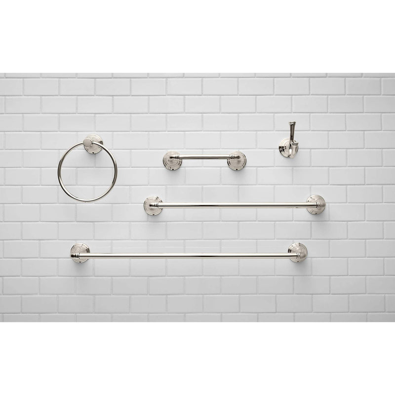 American Standard 7052230.013 Delancey Pivoting Toilet Paper Holder, Polished Nickel - NewNest Australia