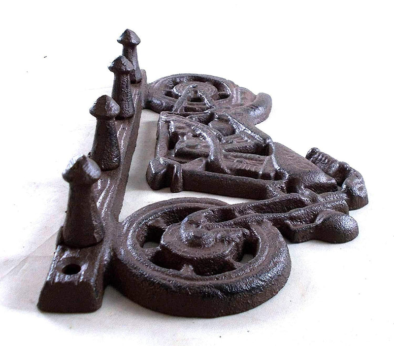 NewNest Australia - Cast Iron Motorcycle Themed Hook Rack 