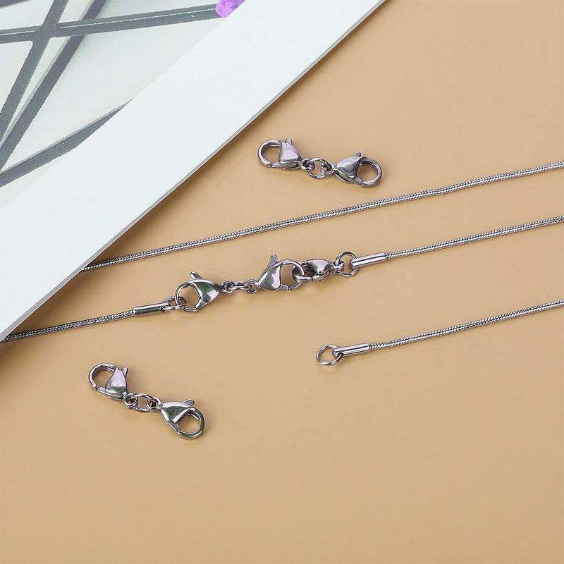 Grevosea 4 Pieces Double Lobster Clasp Extender, Stainless Steel Lobster Claw Clasps Double Claw Connector Bracelet Necklace Extender for DIY Jewelry Making Women and Girls Gifts(Silver) - NewNest Australia