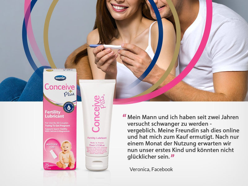 Sasmar Conceive Plus Fertility Lubricant 75 ml with 1x A Child - NewNest Australia
