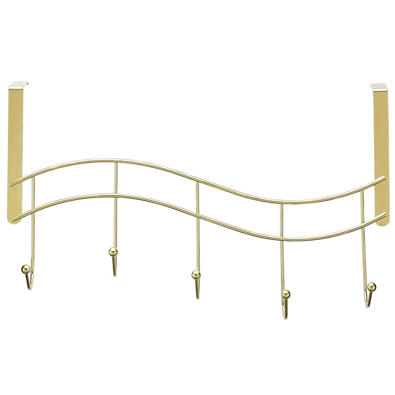 NewNest Australia - Better Houseware Door Hook Rack-Brass Plated 